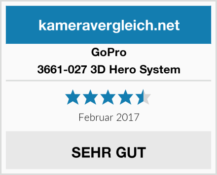 GoPro 3661-027 3D Hero System Test