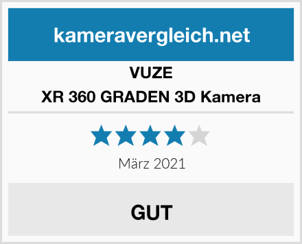 VUZE XR 360 GRADEN 3D Kamera Test