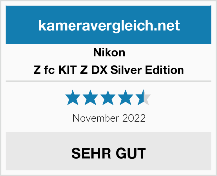 Nikon Z fc KIT Z DX Silver Edition Test