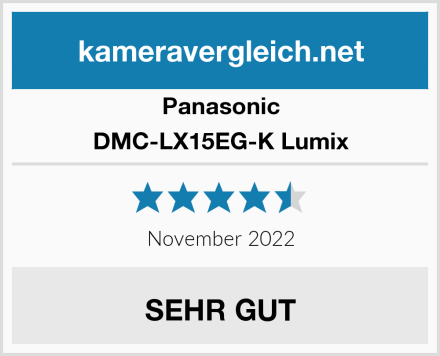 Panasonic DMC-LX15EG-K Lumix Test